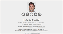 Desktop Screenshot of benorenstein.com