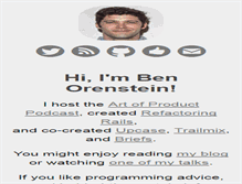Tablet Screenshot of benorenstein.com